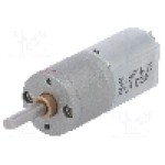 Motor DC, 12V DC, 1.6A, 57rot./min, POLOLU, 250:1 METAL GEARMOTOR 20DX46L MM 12V CB Motor DC, 12V DC, 1.6A, 57rot./min, POLOLU, 250:1 METAL GEARMOTOR 20DX46L MM 12V CB