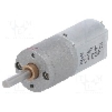 Motor DC, 12V DC, 1.6A, 57rot./min, POLOLU, 250:1 METAL GEARMOTOR 20DX46L MM 12V CB