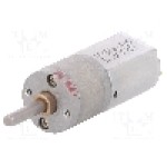 Motor DC, 12V DC, 1.6A, 72rot./min, POLOLU, 195:1 METAL GEARMOTOR 20DX44L MM 12V CBE Motor DC, 12V DC, 1.6A, 72rot./min, POLOLU, 195:1 METAL GEARMOTOR 20DX44L MM 12V CBE