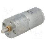 Motor DC, 12V DC, 2.1A, 100rot./min, POLOLU, 75:1 25DX54L MM MP 12V Motor DC, 12V DC, 2.1A, 100rot./min, POLOLU, 75:1 25DX54L MM MP 12V