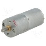Motor DC, 12V DC, 2.1A, 43rot./min, POLOLU, 172:1 25DX56L MM MP 12V Motor DC, 12V DC, 2.1A, 43rot./min, POLOLU, 172:1 25DX56L MM MP 12V