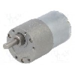 Motor DC, 12V DC, 5.5A, 100rot./min, POLOLU, 100:1 METAL GEARMOTOR 37DX57L MM Motor DC, 12V DC, 5.5A, 100rot./min, POLOLU, 100:1 METAL GEARMOTOR 37DX57L MM