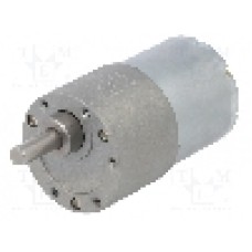 Motor DC, 12V DC, 5.5A, 100rot./min, POLOLU, 100:1 METAL GEARMOTOR 37DX57L MM