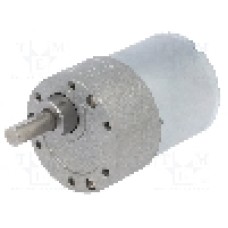 Motor DC, 12V DC, 5.5A, 1600rot./min, POLOLU, 6.3:1 METAL GEARMOTOR 37DX50LMM 12V