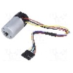 Motor DC, 12V DC, 5.6A, 10200rot./min, POLOLU, HP 12V MOTOR WITH 48 CPR ENCODER FOR 25D Motor DC, 12V DC, 5.6A, 10200rot./min, POLOLU, HP 12V MOTOR WITH 48 CPR ENCODER FOR 25D