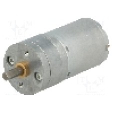 Motor DC, 12V DC, 5.6A, 1030rot./min, POLOLU, 9.7:1 25DX48L MM HP 12V