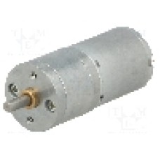 Motor DC, 12V DC, 5.6A, 130rot./min, POLOLU, 75:1 25DX54L MM HP 12V Motor DC, 12V DC, 5.6A, 130rot./min, POLOLU, 75:1 25DX54L MM HP 12V