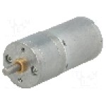 Motor DC, 12V DC, 5.6A, 210rot./min, POLOLU, 47:1 25DX52L MM HP 12V Motor DC, 12V DC, 5.6A, 210rot./min, POLOLU, 47:1 25DX52L MM HP 12V