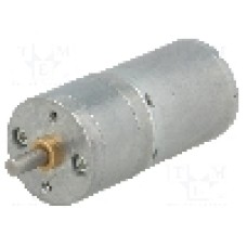 Motor DC, 12V DC, 5.6A, 210rot./min, POLOLU, 47:1 25DX52L MM HP 12V