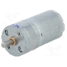 Motor DC, 12V DC, 5.6A, 2250rot./min, POLOLU, 4.4:1 25DX48L MM HP 12V