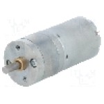 Motor DC, 12V DC, 5.6A, 290rot./min, POLOLU, 34:1 25DX52L MM HP 12V Motor DC, 12V DC, 5.6A, 290rot./min, POLOLU, 34:1 25DX52L MM HP 12V