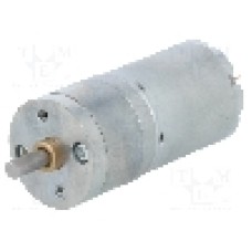 Motor DC, 12V DC, 5.6A, 290rot./min, POLOLU, 34:1 25DX52L MM HP 12V