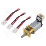 Motor DC, 1...6V DC, 1A, 220rot./min, DFROBOT, FIT0457