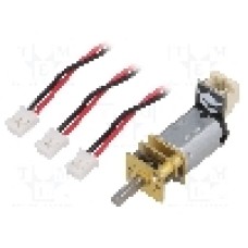 Motor DC, 1...6V DC, 1A, 220rot./min, DFROBOT, FIT0457