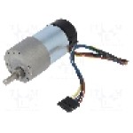 Motor DC, 24V DC, 3A, 100rot./min, POLOLU, 100:1 METAL GEARMOTOR 37DX73L 24V 64 CPR