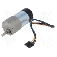 Motor DC, 24V DC, 3A, 100rot./min, POLOLU, 100:1 METAL GEARMOTOR 37DX73L 24V 64 CPR Motor DC, 24V DC, 3A, 100rot./min, POLOLU, 100:1 METAL GEARMOTOR 37DX73L 24V 64 CPR
