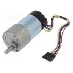 Motor DC, 24V DC, 3A, 140rot./min, POLOLU, 70:1 METAL GEARMOTOR 37DX70L 24V 64 CPR