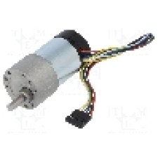 Motor DC, 24V DC, 3A, 200rot./min, POLOLU, 50:1, T154222 Motor DC, 24V DC, 3A, 200rot./min, POLOLU, 50:1, T154222