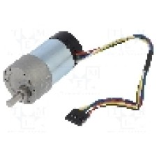 Motor DC, 24V DC, 3A, 330rot./min, POLOLU, 30:1 METAL GEARMOTOR 37DX68L 24V 64 CPR Motor DC, 24V DC, 3A, 330rot./min, POLOLU, 30:1 METAL GEARMOTOR 37DX68L 24V 64 CPR