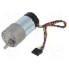 Motor DC, 24V DC, 3A, 79rot./min, POLOLU, 131:1 METAL GEARMOTOR 37DX73L 24V 64 CPR