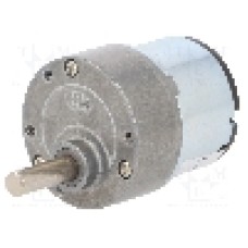 Motor DC, 3...12V DC, 500mA, 101rot./min, SPARKFUN ELECTRONICS INC., ROB-12399