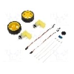 Motor DC, 3...6V DC, 1.5A, 65rot./min, SPARKFUN ELECTRONICS INC., ROB-13260 Motor DC, 3...6V DC, 1.5A, 65rot./min, SPARKFUN ELECTRONICS INC., ROB-13260