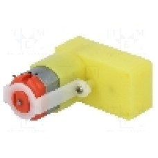 Motor DC, 3...6V DC, 250mA, 130rot./min, OKYSTAR, OKY5023