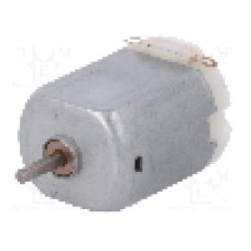 Motor DC, 3...6V DC, 7.2A, POLOLU, BRUSHED DC MOTOR: 130-SIZE 3V 17KRPM