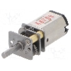 Motor DC, 6...12V DC, 1.5A, 85rot./min, POLOLU, 380:1 MICRO METAL GEARMOTOR HPCB 6V EXTE