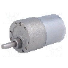 Motor DC, 6...12V DC, 5.5A, 200rot./min, POLOLU, 9.7:1 METAL GEARMOTOR 25DX63L MM HP 6V W