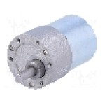 Motor DC, 6...12V DC, 5.5A, 330rot./min, POLOLU, 30:1 METAL GEARMOTOR 37DX52L MM 12V HELI Motor DC, 6...12V DC, 5.5A, 330rot./min, POLOLU, 30:1 METAL GEARMOTOR 37DX52L MM 12V HELI