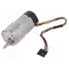 Motor DC, 6...12V DC, 5A, 100rot./min, POLOLU, 100:1 METAL GEARMOTOR 37DX73L MM 64 CPR Motor DC, 6...12V DC, 5A, 100rot./min, POLOLU, 100:1 METAL GEARMOTOR 37DX73L MM 64 CPR