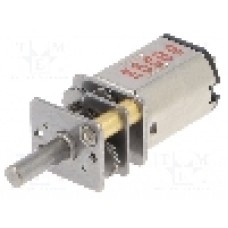 Motor DC, 6V DC, 1.6A, 84rot./min, POLOLU, 380:1 MICRO METAL GEARMOTOR HP 6V EXTEND Motor DC, 6V DC, 1.6A, 84rot./min, POLOLU, 380:1 MICRO METAL GEARMOTOR HP 6V EXTEND