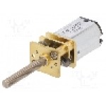 Motor DC, 6V DC, 185mA, 98rot./min, DFROBOT, FIT0577 Motor DC, 6V DC, 185mA, 98rot./min, DFROBOT, FIT0577