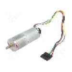 Motor DC, 6V DC, 2.4A, 11rot./min, POLOLU, 499:1 METAL GEARMOTOR 25DX58L MM LP 6V Motor DC, 6V DC, 2.4A, 11rot./min, POLOLU, 499:1 METAL GEARMOTOR 25DX58L MM LP 6V