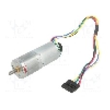 Motor DC, 6V DC, 2.4A, 11rot./min, POLOLU, 499:1 METAL GEARMOTOR 25DX58L MM LP 6V Motor DC, 6V DC, 2.4A, 11rot./min, POLOLU, 499:1 METAL GEARMOTOR 25DX58L MM LP 6V