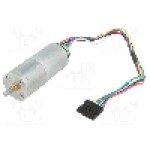 Motor DC, 6V DC, 2.4A, 25rot./min, POLOLU, 227:1 METAL GEARMOTOR 25DX56L MM LP 6V Motor DC, 6V DC, 2.4A, 25rot./min, POLOLU, 227:1 METAL GEARMOTOR 25DX56L MM LP 6V