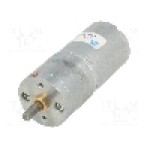 Motor DC, 6V DC, 2.4A, 58rot./min, POLOLU, 99:1 METAL GEARMOTOR 25DX54L MM LP 6V Motor DC, 6V DC, 2.4A, 58rot./min, POLOLU, 99:1 METAL GEARMOTOR 25DX54L MM LP 6V