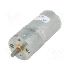 Motor DC, 6V DC, 2.4A, 58rot./min, POLOLU, 99:1 METAL GEARMOTOR 25DX54L MM LP 6V Motor DC, 6V DC, 2.4A, 58rot./min, POLOLU, 99:1 METAL GEARMOTOR 25DX54L MM LP 6V