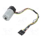 Motor DC, 6V DC, 2.4A, POLOLU, LP 6V MOTOR 48 CPR ENCODER 25D METAL GEA Motor DC, 6V DC, 2.4A, POLOLU, LP 6V MOTOR 48 CPR ENCODER 25D METAL GEA