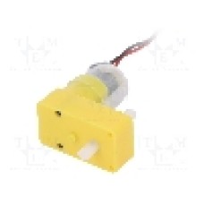 Motor DC, 6V DC, 2.8A, 180rot./min, DFROBOT, FIT0016