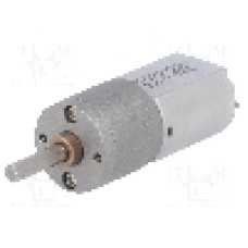 Motor DC, 6V DC, 2.9A, 150rot./min, POLOLU, 100:1 METAL GEARMOTOR 20DX44L MM 6V CB