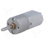 Motor DC, 6V DC, 2.9A, 190rot./min, POLOLU, 78:1 METAL GEARMOTOR 20DX43L MM 6V CBE Motor DC, 6V DC, 2.9A, 190rot./min, POLOLU, 78:1 METAL GEARMOTOR 20DX43L MM 6V CBE