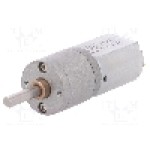 Motor DC, 6V DC, 2.9A, 30rot./min, POLOLU, 488:1 METAL GEARMOTOR 20DX46L MM 6V CBE Motor DC, 6V DC, 2.9A, 30rot./min, POLOLU, 488:1 METAL GEARMOTOR 20DX46L MM 6V CBE