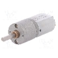 Motor DC, 6V DC, 2.9A, 30rot./min, POLOLU, 488:1 METAL GEARMOTOR 20DX46L MM 6V CBE