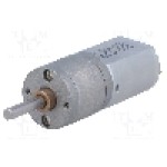 Motor DC, 6V DC, 2.9A, 37rot./min, POLOLU, 391:1 METAL GEARMOTOR 20DX46L MM 6V CB Motor DC, 6V DC, 2.9A, 37rot./min, POLOLU, 391:1 METAL GEARMOTOR 20DX46L MM 6V CB