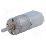 Motor DC, 6V DC, 2.9A, 46rot./min, POLOLU, 20DX46L MM 6V CB DUAL Motor DC, 6V DC, 2.9A, 46rot./min, POLOLU, 20DX46L MM 6V CB DUAL