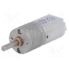 Motor DC, 6V DC, 2.9A, 75rot./min, POLOLU, 195:1 METAL GEARMOTOR 20DX44L MM 6V CBE Motor DC, 6V DC, 2.9A, 75rot./min, POLOLU, 195:1 METAL GEARMOTOR 20DX44L MM 6V CBE