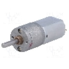 Motor DC, 6V DC, 2.9A, 93rot./min, POLOLU, 156:1 METAL GEARMOTOR 20DX44L MM 6V CB