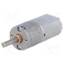 Motor DC, 6V DC, 3.2A, 225rot./min, POLOLU, 63:1 METAL GEARMOTOR 20DX43L MM 6V